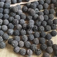 Diffuseur de boules de lave noires au design moderne et écologique, fourni directement par l'usine, pour la maison et le bureau