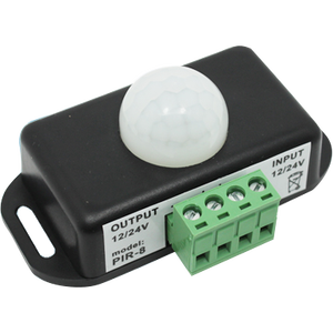 Sensor de Movimiento PIR Sw-Spir-1ch, Entrada y Salida de 12V-24V, para Control de Automatización de Bombillas - Product Image 1