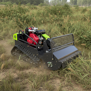 Free Shipping Industrial CE EPA Approved All Terrain RC Grass Cutter Garden Crawler Remote Control Robot Lawn Mower Blade - Product Image 1