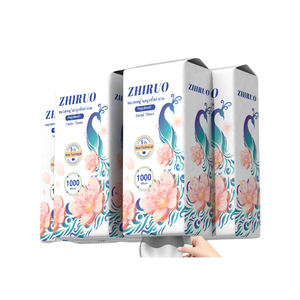 Paquet de mouchoirs suspendus 5 plis personnalisés, multifonctionnels, à tirage par le bas, en pâte de bois, pour usage facial - Product Image 2