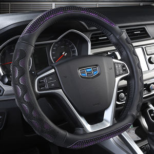 Cubierta de PVC para <span class=keywords><strong>volante</strong></span> de coche, Funda de cuero para <span class=keywords><strong>volante</strong></span> de coche - Product Image 3