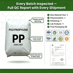 Granulés de polypropylène homopolymère PP T30S de qualité industrielle, résine PPH vierge pour géotextiles et bandes de support de tapis - Product Image 2