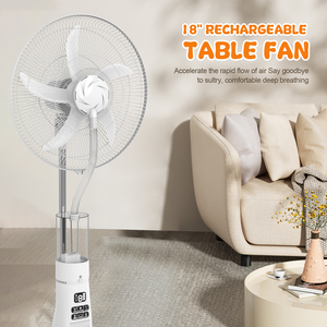 Có Thể Sạc Lại Năng Lượng Mặt Trời Làm Mát Đứng <span class=keywords><strong>Fan</strong></span> Led Ánh Sáng Sương Phun Có Thể Điều Chỉnh Chiều Cao Cơ Khí Điều Khiển Ánh Sáng Ban Đêm Cho Ngoài Trời Hộ Gia Đình - Product Image 3