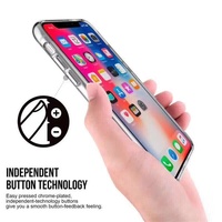 Housse de téléphone portable en acrylique transparent élégant pour iPhone 11 12 13 14 15 16 17 Pro Max étui élégant pour l'espace