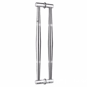 Manija de puerta de acero inoxidable estilo europeo para baño, fácil instalación, ambidiestra - Product Image 4