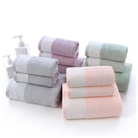 Serviettes en bambou, non-décolorantes, extra épaisses, finition professionnelle, design classique, décoration de salle de bain pour la saison des fêtes, pour les détaillants