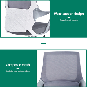 Produttore Mid Back lombare supporto <span class=keywords><strong>poltrona</strong></span> visitatore compito personale Executive <span class=keywords><strong>scrivania</strong></span> <span class=keywords><strong>sedia</strong></span> ergonomica in maglia blu <span class=keywords><strong>sedia</strong></span> <span class=keywords><strong>per</strong></span> ufficio - Product Image 5