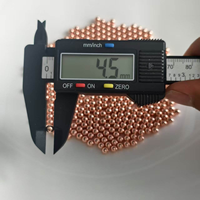 Billes de roulement en acier plaqué cuivre et zingué de 4,5 mm et 6 mm pour le tir et la chasse, pantalons de paintball .177 " FD Brand Gravity Casting