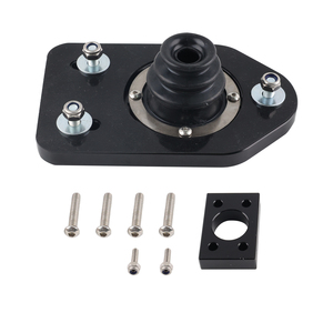 Support de fixation pour levier de vitesses pour BMW V2 V3 E46, leviers de vitesses courts, aluminium CNC noir, accessoires intérieurs HB036-BK - Product Image 2