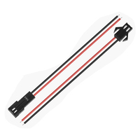 كابل توصيل SM-3Pin LED Strip JST SM 3P ذكر وأنثى بطول 1 متر و2 متر و5 متر، بخطوة 2.54 ملم، 3 سنون، 22AWG