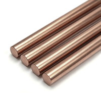 Électrode en cuivre tungstène W70Cu30, tige métallique pour usage industriel D1.0-18mm