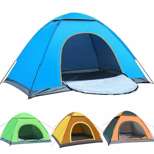 Tente de camping familiale RUIDA Pop-up pour 2-3 personnes, tente portable automatique, imperméable et résistante au vent, pour le camping et la randonnée - Product Image 1