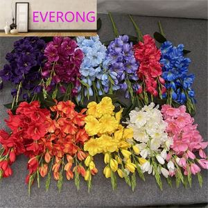 Cadeaux de la Saint-Valentin Décorations Fleurs artificielles Orchidée épée unique - Product Image 3