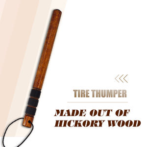 Thumper Hickory Tire Knocker Tire Checker con cinta de agarre - Product Image 3