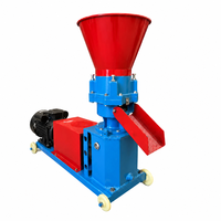 Nouvelle machine à granulés d'aliments pour animaux en acier inoxydable 350-20, 300 kg/h, à matrice plate, pour la fabrication de granulés de maïs, de paille et de soja