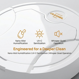 Aspirateur robot intelligent avec fonction de lavage, petit électroménager, vente en gros directe d'usine - Product Image 5