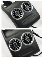 Éclairage d'ambiance automobile 64 couleurs/12 couleurs pour Mercedes Benz Classe A W176 Classe B W246 CLA C117 GLA X156