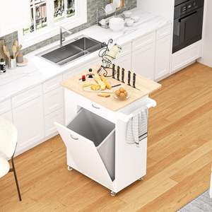 <span class=keywords><strong>Chariot</strong></span> <span class=keywords><strong>de</strong></span> <span class=keywords><strong>cuisine</strong></span> multifonctionnel <span class=keywords><strong>avec</strong></span> bac inclinable et planche à découper <span class=keywords><strong>Chariot</strong></span> portable Porte-épices - Product Image 3