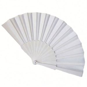 Factory Custom Design Bamboo Folding <b>Hand</b> <b>Fans</b> for Hot Summer Outdoor Plastic Handheld Carved Decoration DIY Painted Souvenir - Product Image 6
