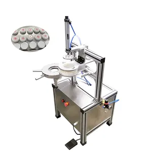 Semi-automatic Blue Bubble Hotel Soap Pleat Wrapping Wrap Packing Machine Small Suppliers