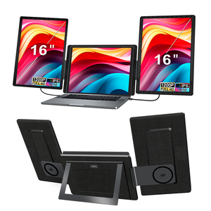 Monitor portátil para laptop de 16 pulgadas FHD, plug & play, extensor de monitor horizontal y vertical, monitor portátil de escritorio para laptop - Product Image 1