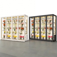 Distributeur automatique de fleurs fraîches à succès, distributeur automatique de bouquets de roses, réfrigérateur intelligent dans la rue