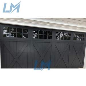 Portes de <span class=keywords><strong>garage</strong></span> modernes en acier isolées pour l'extérieur des maisons, taille et couleur personnalisables, utilisation extérieure - Product Image 6
