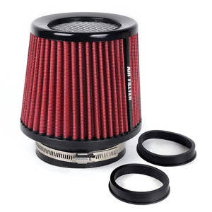Filtro de Aire de 76mm, Tipo Hongo, Color Rojo, para Mejorar el Rendimiento del Automóvil, 3-4 Pulgadas - Product Image 1