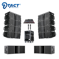 Novedad: Sistema Line Array de Altavoz Profesional de 2 Vías Doble de 12 Pulgadas en Venta