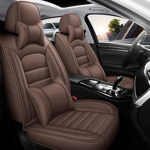 Fundas de <span class=keywords><strong>Asiento</strong></span> de <span class=keywords><strong>Coche</strong></span> Universales de PVC, Económicas, Protectoras, Completas, Impermeables, de Poliuretano, Color Negro y Rojo, para Mico Corolla Camry - Product Image 6