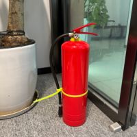 Extincteur à poudre sèche en acier rouge Carl MFZ/ABC5 6KG, qualité industrielle, catégorie A, durée de décharge supérieure à 60 secondes, directement de l'usine