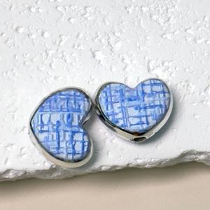 <span class=keywords><strong>Cadena</strong></span> para Llavero de Teléfono con Cuentas de Corazón Plateadas y Diseño a Cuadros Coloridos, <span class=keywords><strong>Cadena</strong></span> para Bolso, Joyería Hecha a Mano, Cuentas para Colgante - Product Image 4