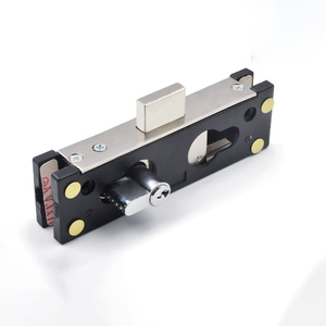 Serrure <span class=keywords><strong>de</strong></span> porte en verre en acier inoxydable Y-050, déverrouillage par clé, usage domestique, clips sans cadre/semi-sans cadre, clips à ressort, installation facile - Product Image 6