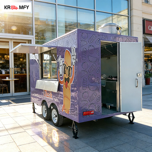 Remolque de Comida Rápida Personalizado DOT CE, Totalmente Equipado para Negocios de Helados, Hot Dogs y Otros, Ideal para ODM - Product Image 1