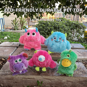 ของเล่นสัตว์เลี้ยงคุณภาพสูง หรูหรา เป็นมิตรกับสิ่งแวดล้อม สำหรับเล่นกลางแจ้ง ทำจากผ้าพลัฌ ทนทาน รูปทรงสัตว์ประหลาด แบบตัวต่อเสริมพัฒนาการ สำหรับสุนัข <span class=keywords><strong>MEISE</strong></span> - Product Image 2
