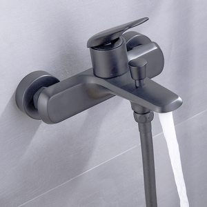 Lieferant hochwertige Wand Bad Badewanne Wasserhahn kalt und heiß Dusche Wasserhahn Mixer - Product Image 4