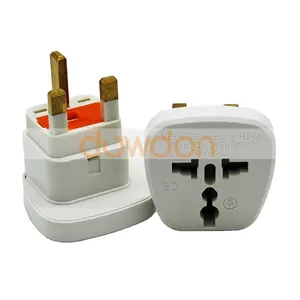 250V 13A Universal Naar Uk Adapter Met Zekering Veiligheid Sluiter Uk Travel Plug