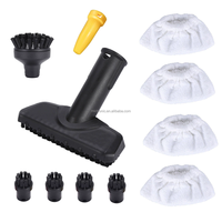 Pour Karchers Sc1 Sc2 Sc3 Sc4 Sc5 pièces Machine de nettoyage vadrouille à vapeur miroir rond tête de brosse Kit accessoires pour la maison