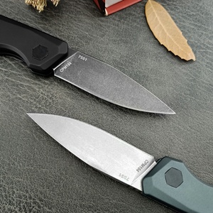 Couteau de poche extérieur LAUNCH-18 7551, couteau à fruits, lame de 2,68 pouces en acier CPM154, manche en alliage d'aluminium T6, portable pour la randonnée, le camping, le bricolage, OEM - Product Image 3
