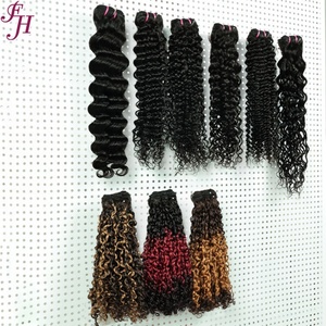 Extensiones de Cabello Humano Virgen Brasileño con Cutícula Alineada de Doble Trama, Rizado Funmi Pixie, de 10 a 22 Pulgadas - Product Image 5