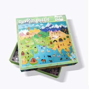 Fabbrica Direttamente 112 <span class=keywords><strong>Pezzi</strong></span> Di Puzzle Globale Mappa Puzzle della Carta Di Puzzle - Product Image 1