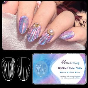 140 <span class=keywords><strong>Uñas</strong></span> Postizas <span class=keywords><strong>Acrílicas</strong></span> de Cobertura Completa, <span class=keywords><strong>Uñas</strong></span> Postizas Transparentes con Punta de Gel Suave para Manicura - Product Image 2