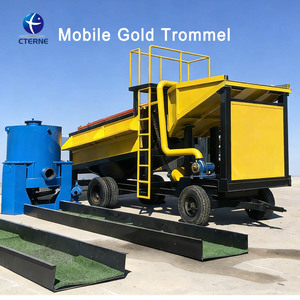 Installation de lavage d'argile alluvionnaire et de sables pour l'extraction de l'or dans l'industrie minière - Product Image 1