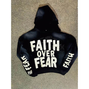 เสื้อมีฮู้ดผ้าฟลีซสำหรับผู้ชายเสื้อมีฮู้ดผ้าคอตตอน100% ปักลายผลิตภัณฑ์ที่ดีที่สุดสำหรับฤดูหนาวจากปากีสถาน - Product Image 2