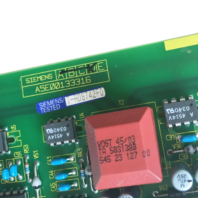 Orijinal Siemens eksen sürücü PCB kartı A5E00133316