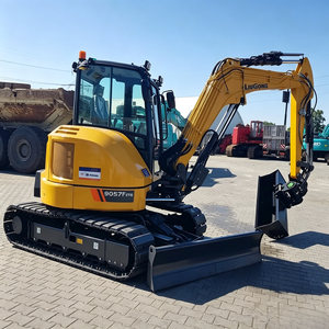 Miniexcavadora hidráulica 9057F‑1 rentable, control preciso, excavadora compacta, soporte para múltiples accesorios, envío rápido para uso urbano - Product Image 2