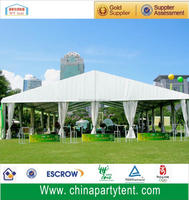 20X30m mariage événement fête tentes type étendu cadre en aluminium PVC tissu chapiteau Suzhou WT tente