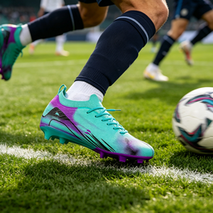 <span class=keywords><strong>Scarpe</strong></span> da Calcio FG AG TF Traspiranti con Tomaia in Rete per Uomo e Donna, per Campi Indoor e in Erba Sintetica, Primavera Autunno - Product Image 4