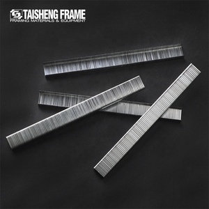 Agrafes en fil galvanisé 1006J, couronne 10 mm, longueur de la jambe 6 mm, agrafes de type U pour <span class=keywords><strong>pistolet</strong></span> agrafeur pneumatique, agrafes pour encadrement - Product Image 4