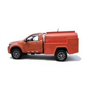 Camión de Bomberos Forestal Multifuncional 4x4 de 2 Toneladas, Pequeño y Rápido, con Volante a la Derecha o Izquierda, para Riego de Huertos y Granjas - Product Image 1